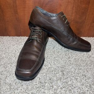 Aston Grey Collection Ethan * Men's Size 11 * Brown Leather Oxford Shoes * #9109